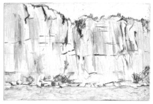 Chassezac 1, pointe sèche, 2019